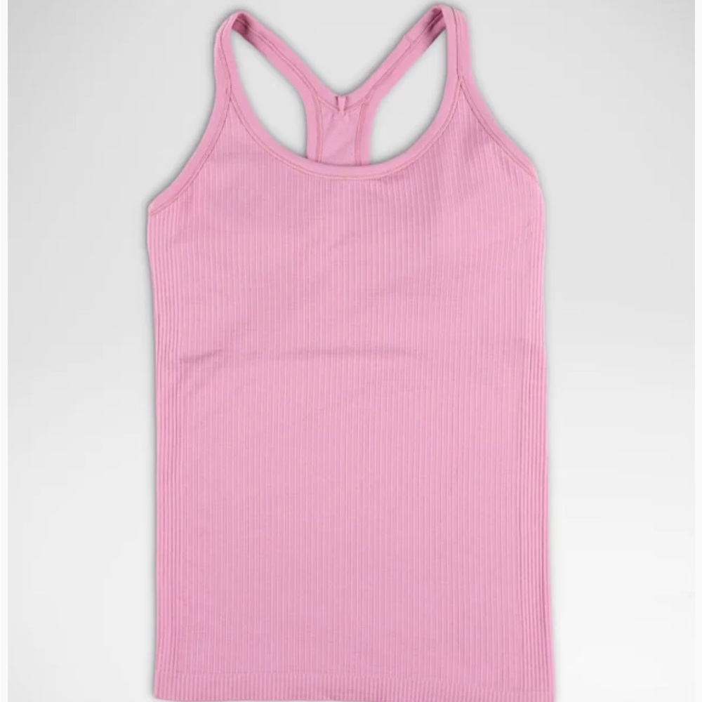 Lululemon Ebb to Street Pink Tank Top